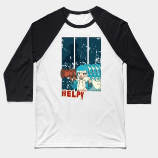 Help | Kobo Kanaeru | Hololive Indonesia Baseball T-Shirt